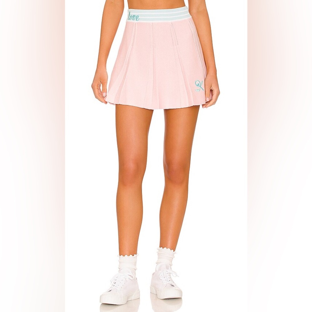 LoveShackFancy Roz Tennis Skirt